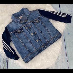 wonder nation denim jacket size 18 mo.